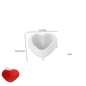 Woven heart mould