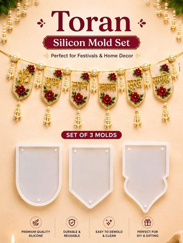 Toran mould set of 3