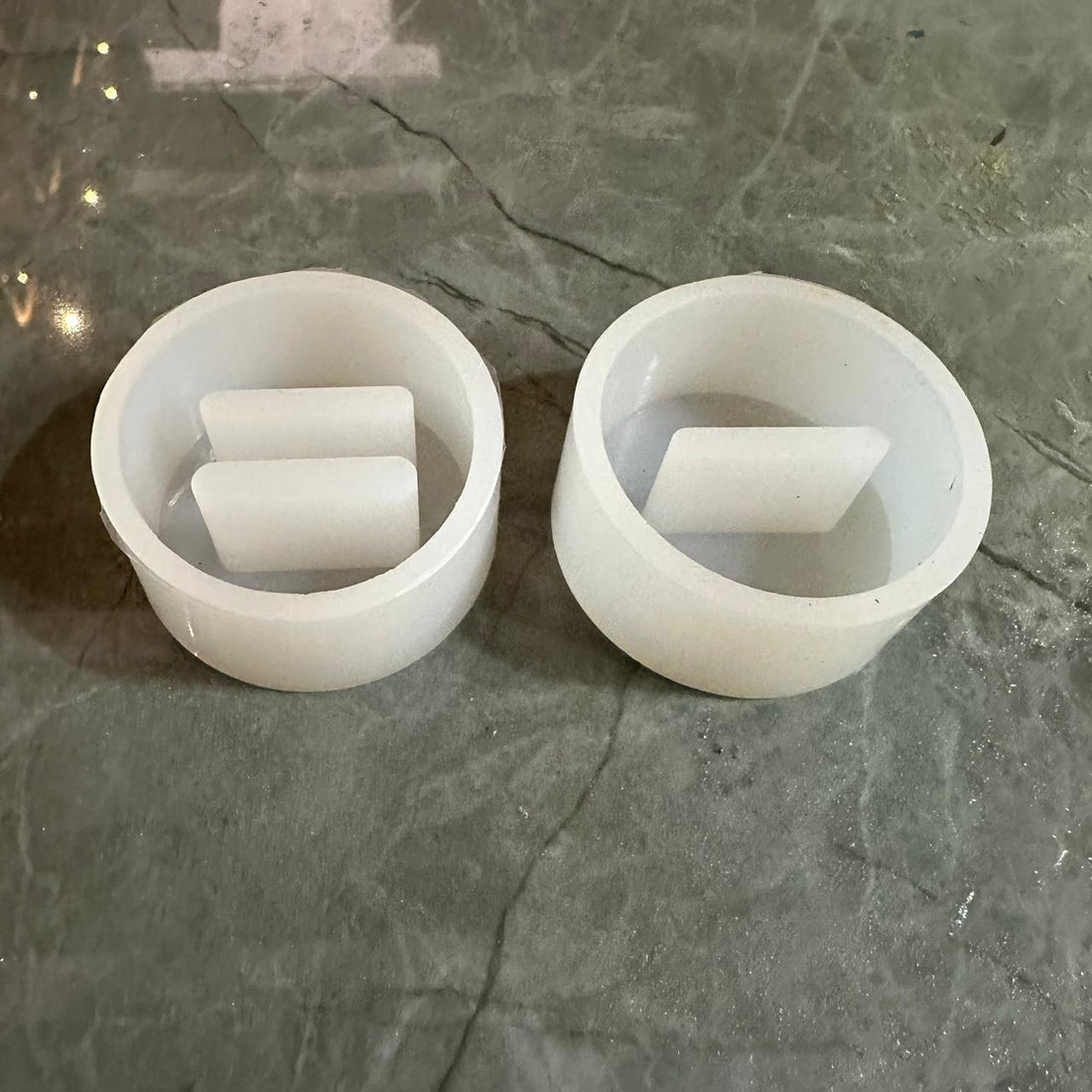 Ring holder mould round set of 2