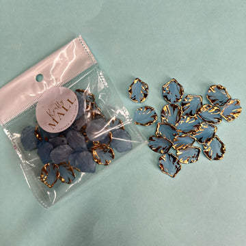 Artificial Flower petal blue 002