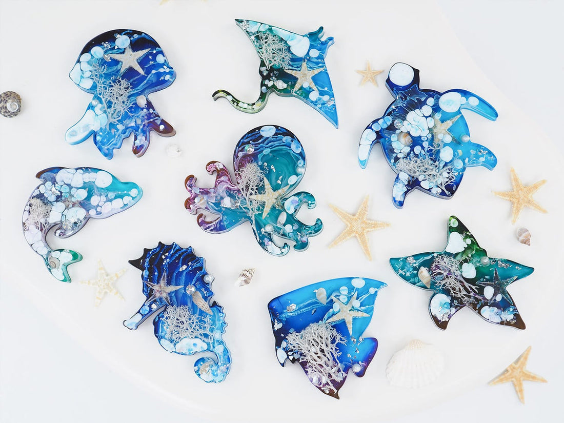 Ocean & sea theme animal mould