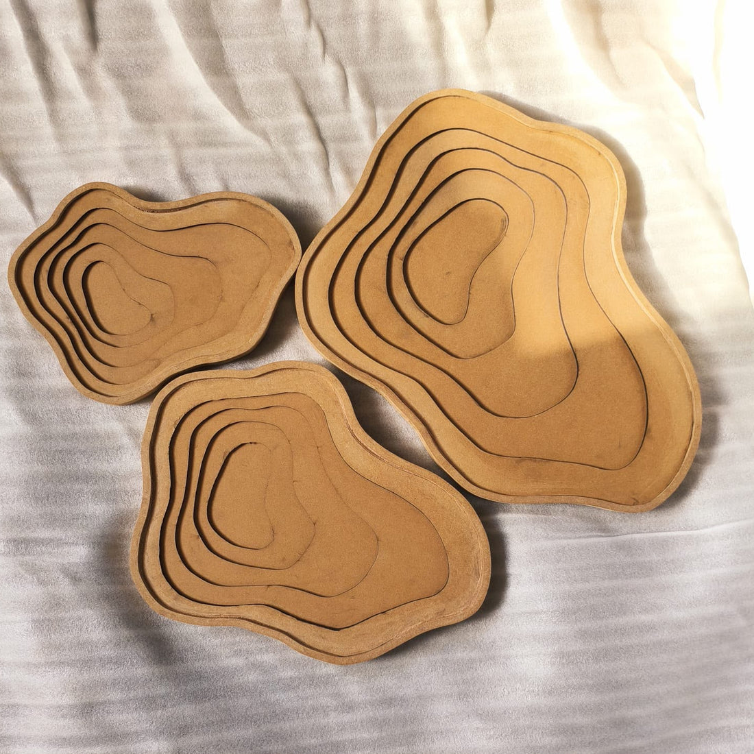 Multilayer geode mdf zigzag