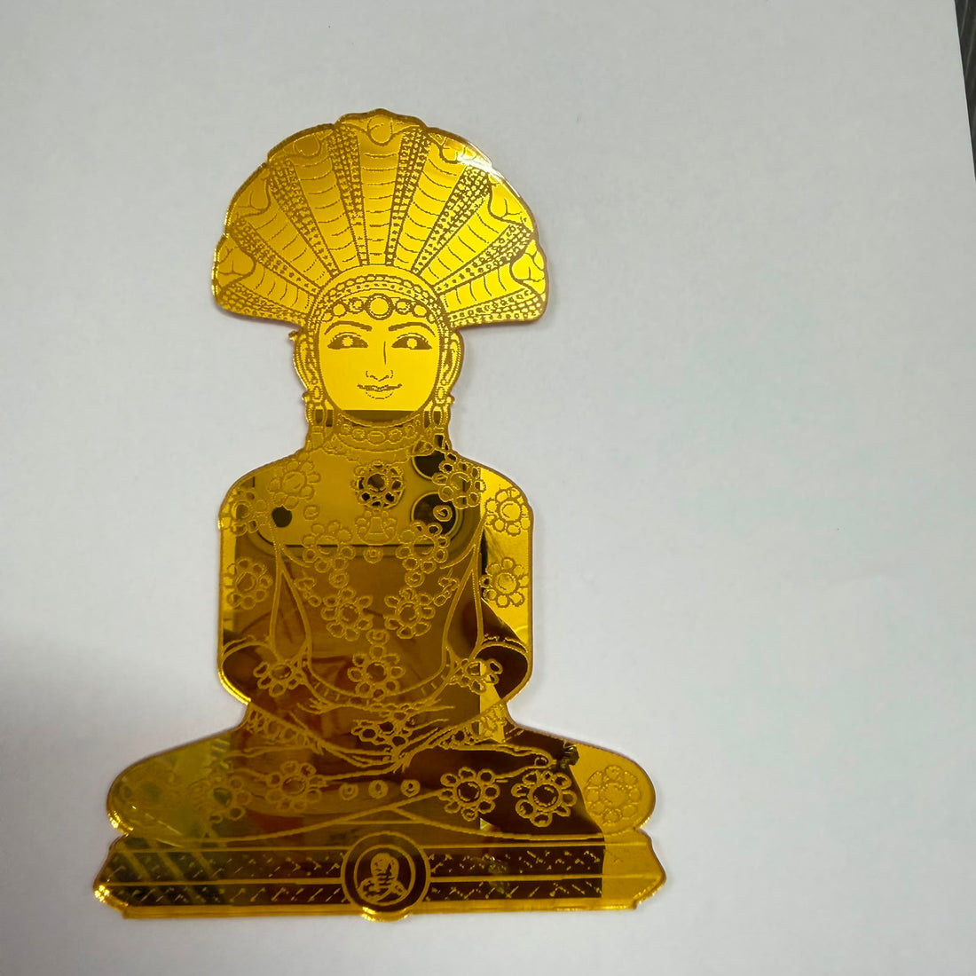 Parshwnath bhagwan engraving cutout