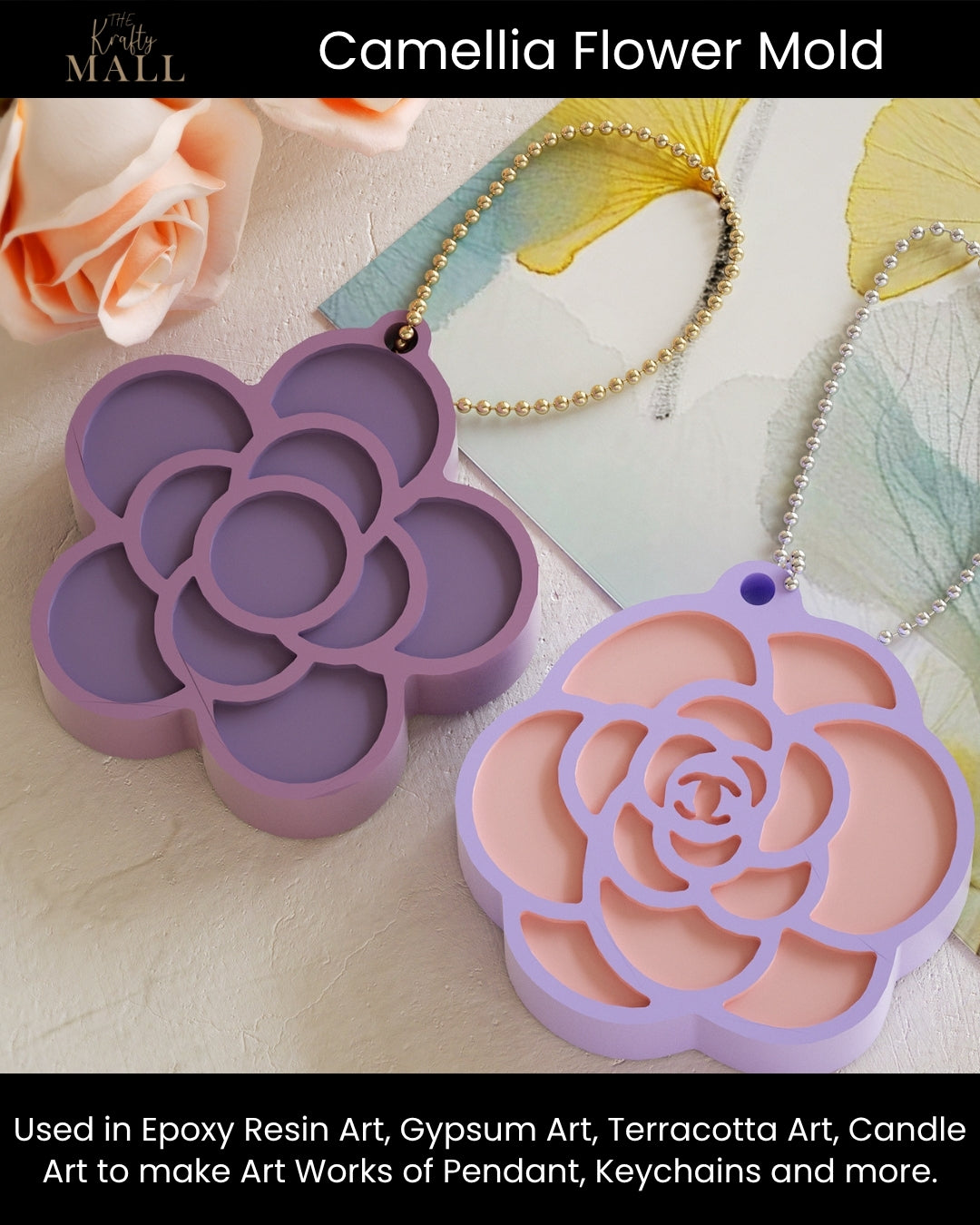 Camellia flower mould