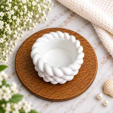 Small candle holder set of 2