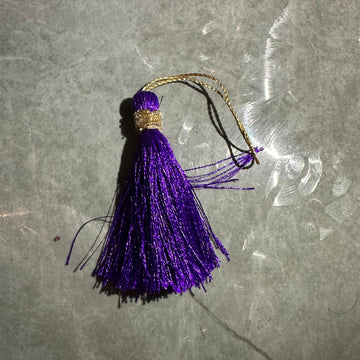 Purple tassel