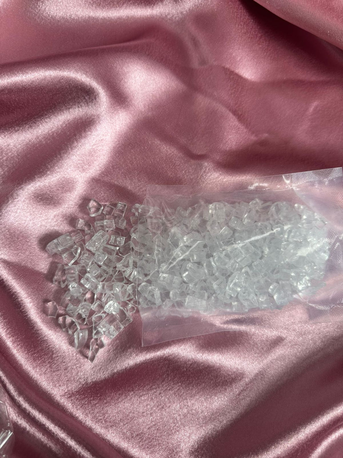 Transparent firpit stone