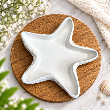 Designer star concrete jar