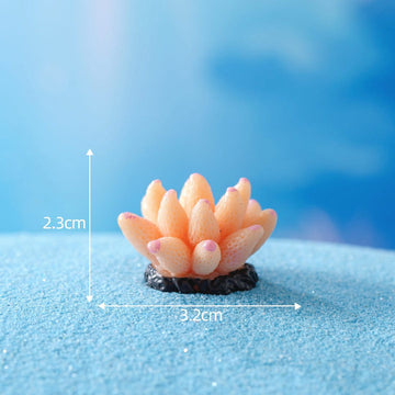 Coral aquamarium plant miniature B
