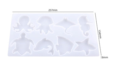 Ocean & sea theme animal mould