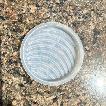 Round Striped coaster mould