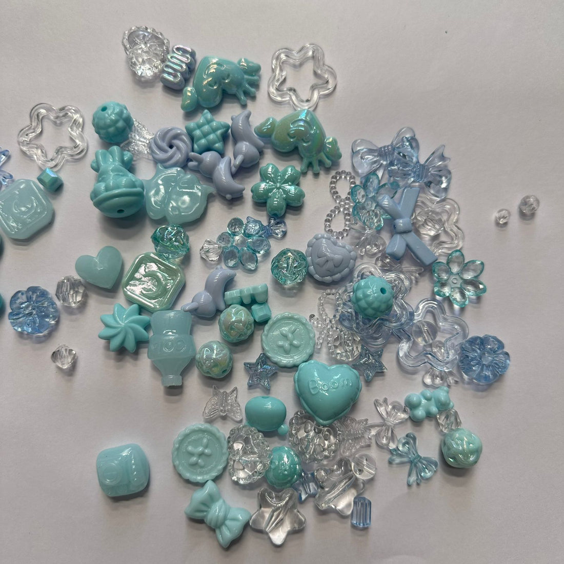 Mix charms blue