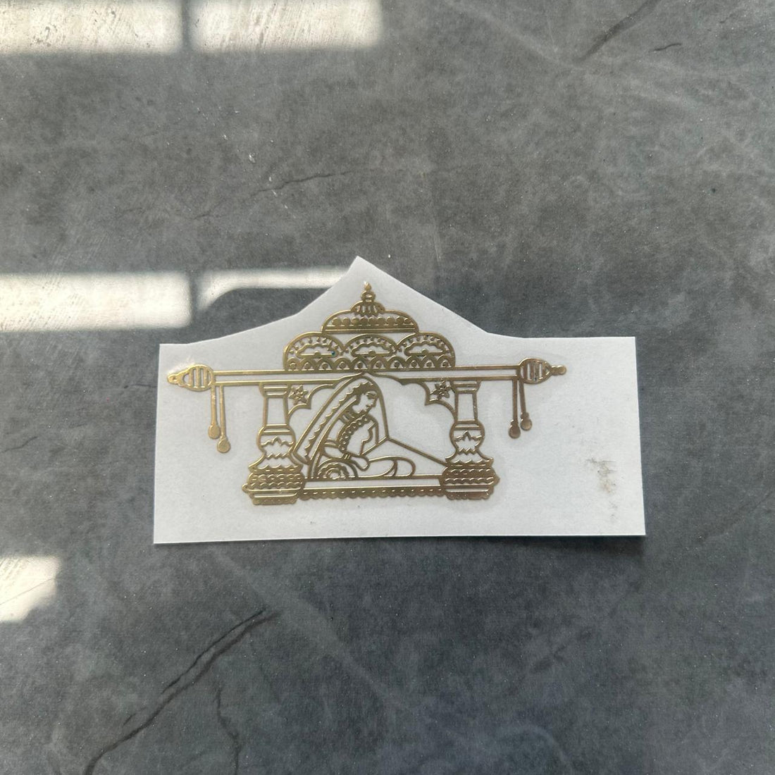 Dulhan doli metal sticker