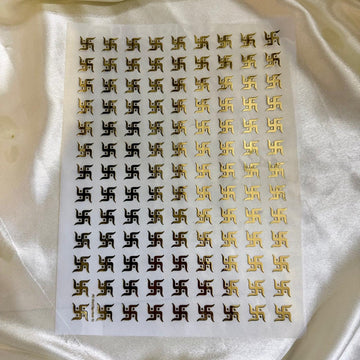 Swastik metal insert sheet A4