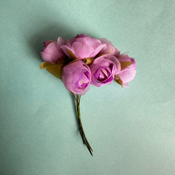 Artificial flower purple