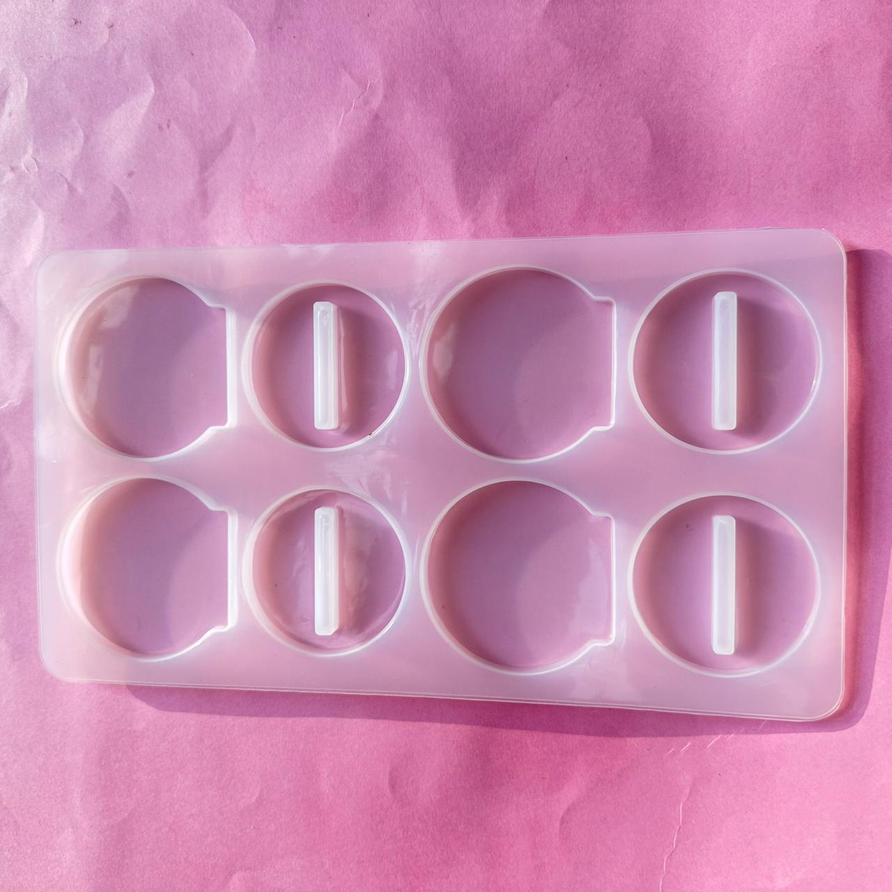 4 cavity dashboard round mould