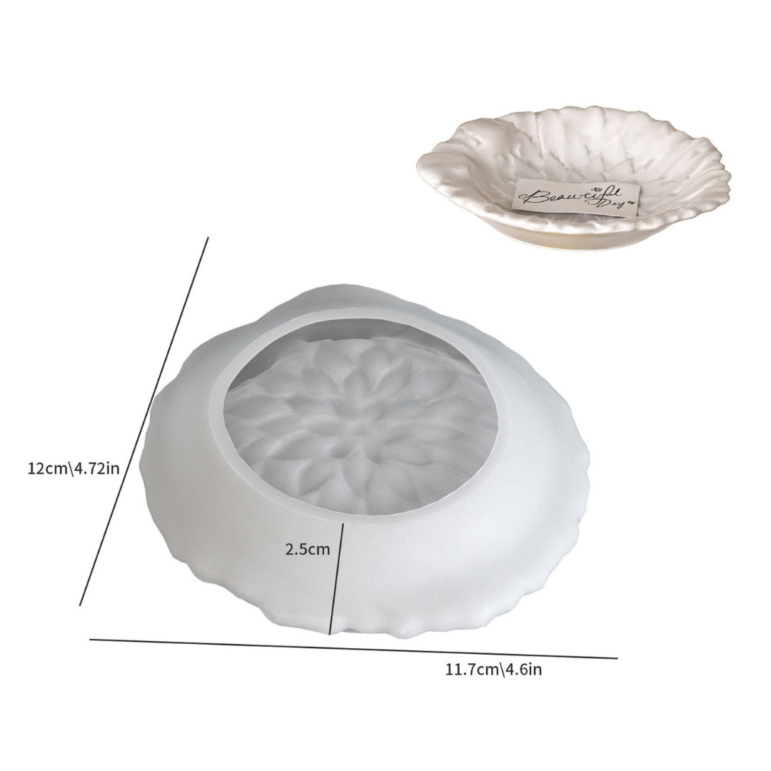Leaf shape bowl mould