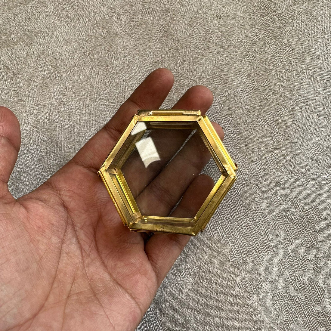 Hexagon vintage box