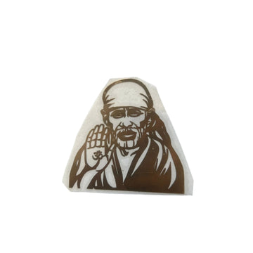 Sai baba metal sticker