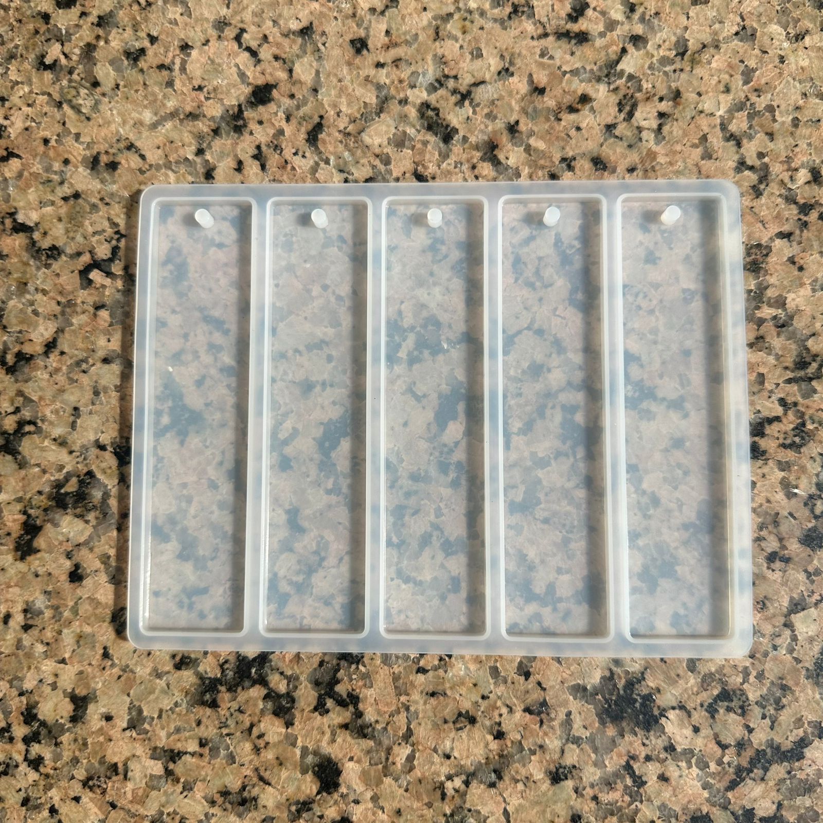 5 in 1 rectangle bookmark mould