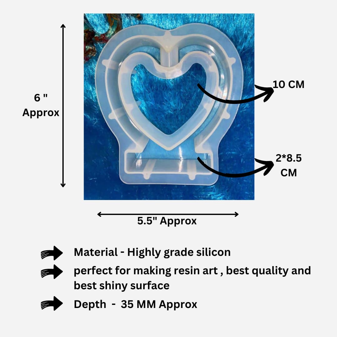 Heart planter / vase mould