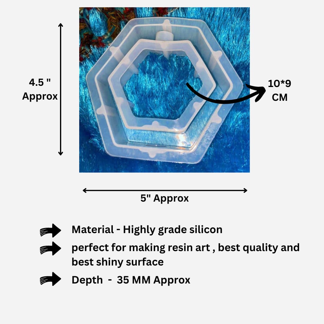 Hexagone planter / vase mould