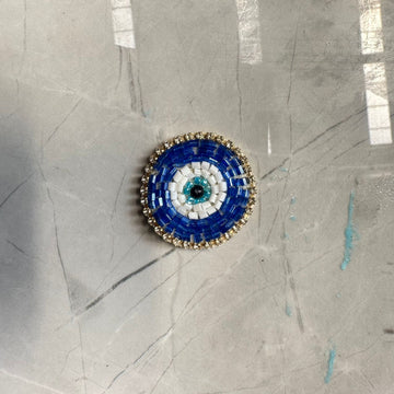 Evil eye broach small