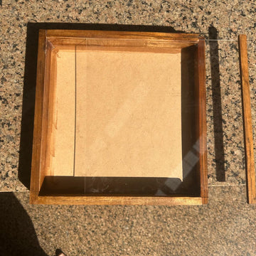 Slider teakwood frame