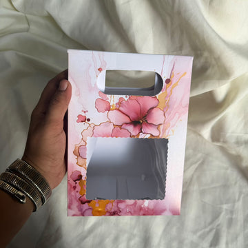 Floral hamper packing box bag