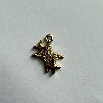 Shining star charm