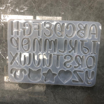 Finyoffiy alphabet mould