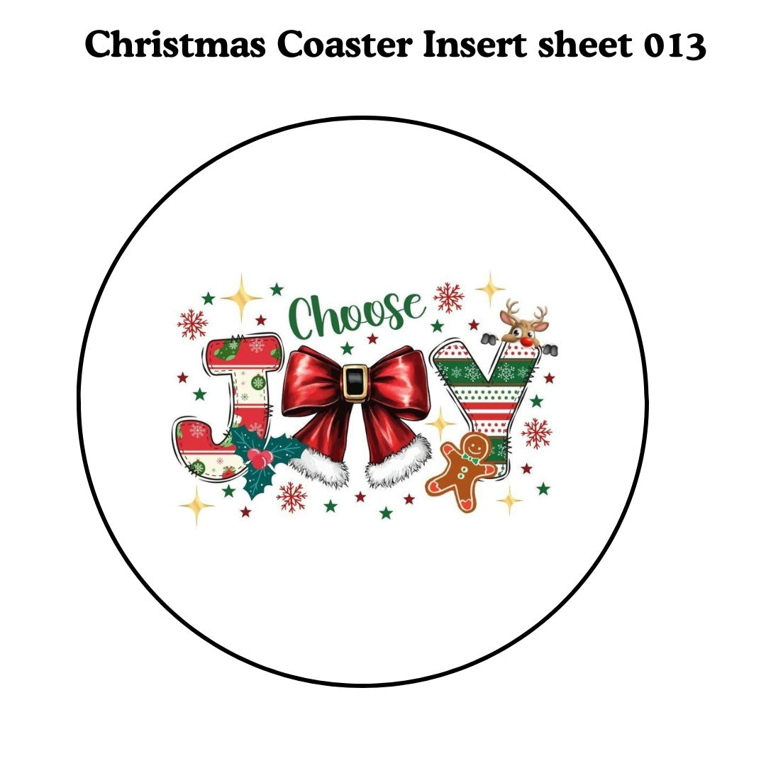 Christmas Insert sheet 013