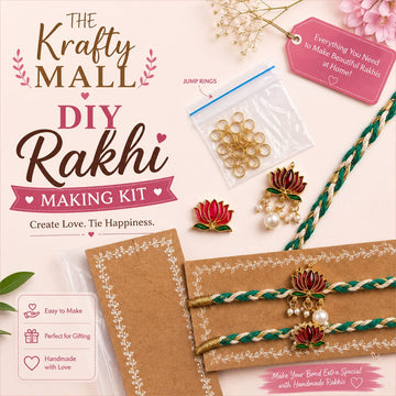 Kundan diy Rakhi kit 001