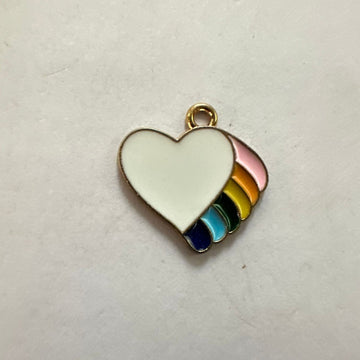 Multi heart charm