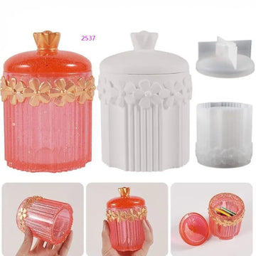 Designer flower jar mould