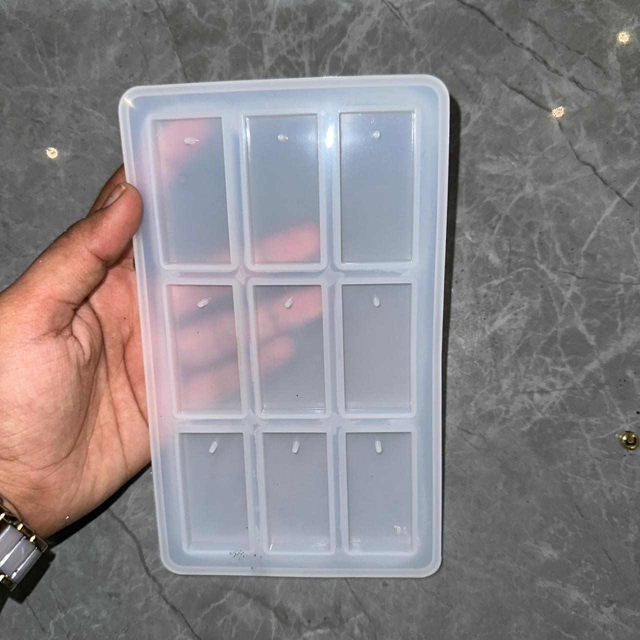 9 in 1 rectangle keychain