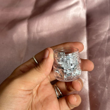 Small silver foil