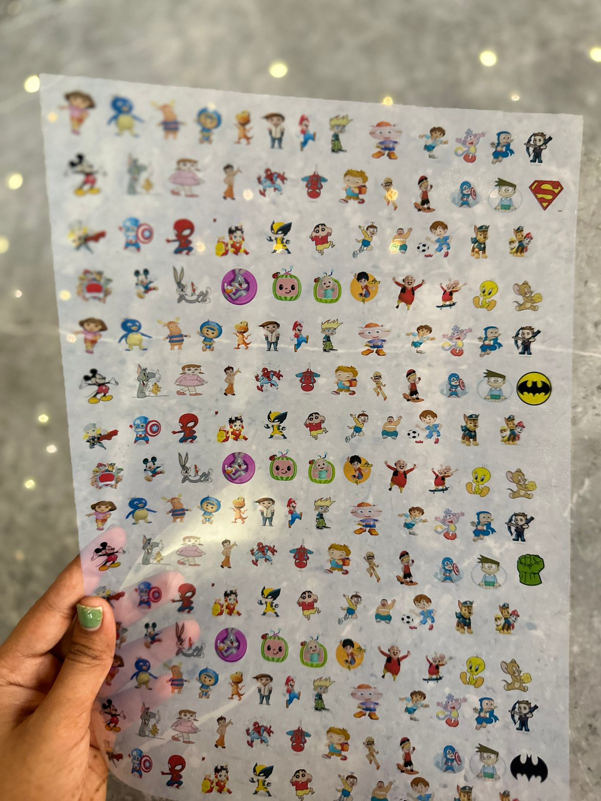 Cartoon Insert Format Cartoon insert sheet