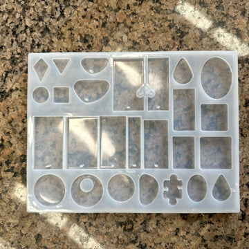 26 in 1 puzzle jewellery mould