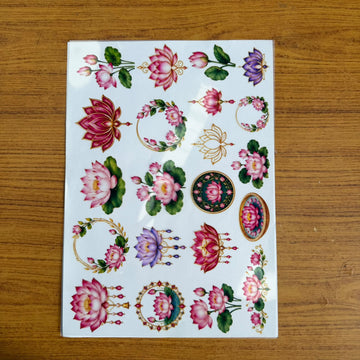 Lotus insert sheet A4 003