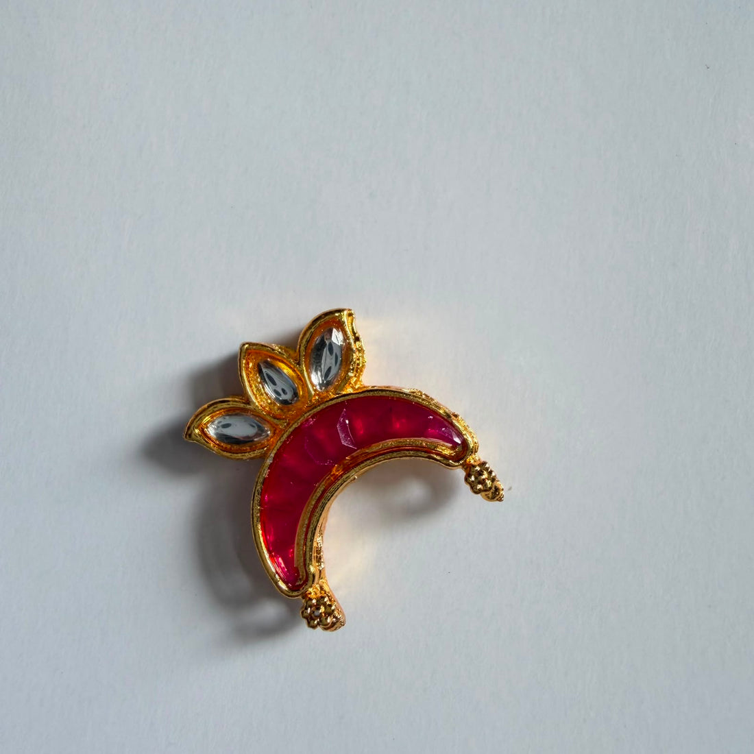 Kundan rakhi charm moon 004