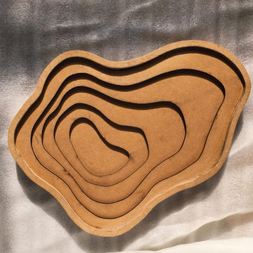 Multilayer geode mdf zigzag