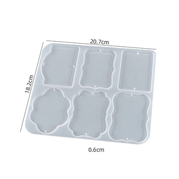 Dog tag/keychain mould