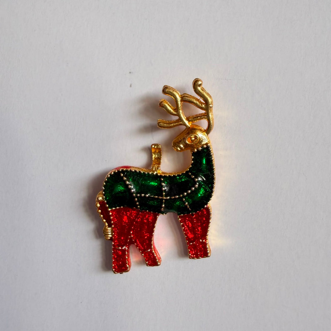 Kundan rakhi charm deer