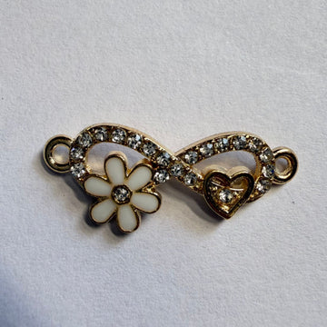 Rakhi charms infinity white