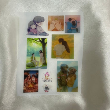 Valentine insert sheet