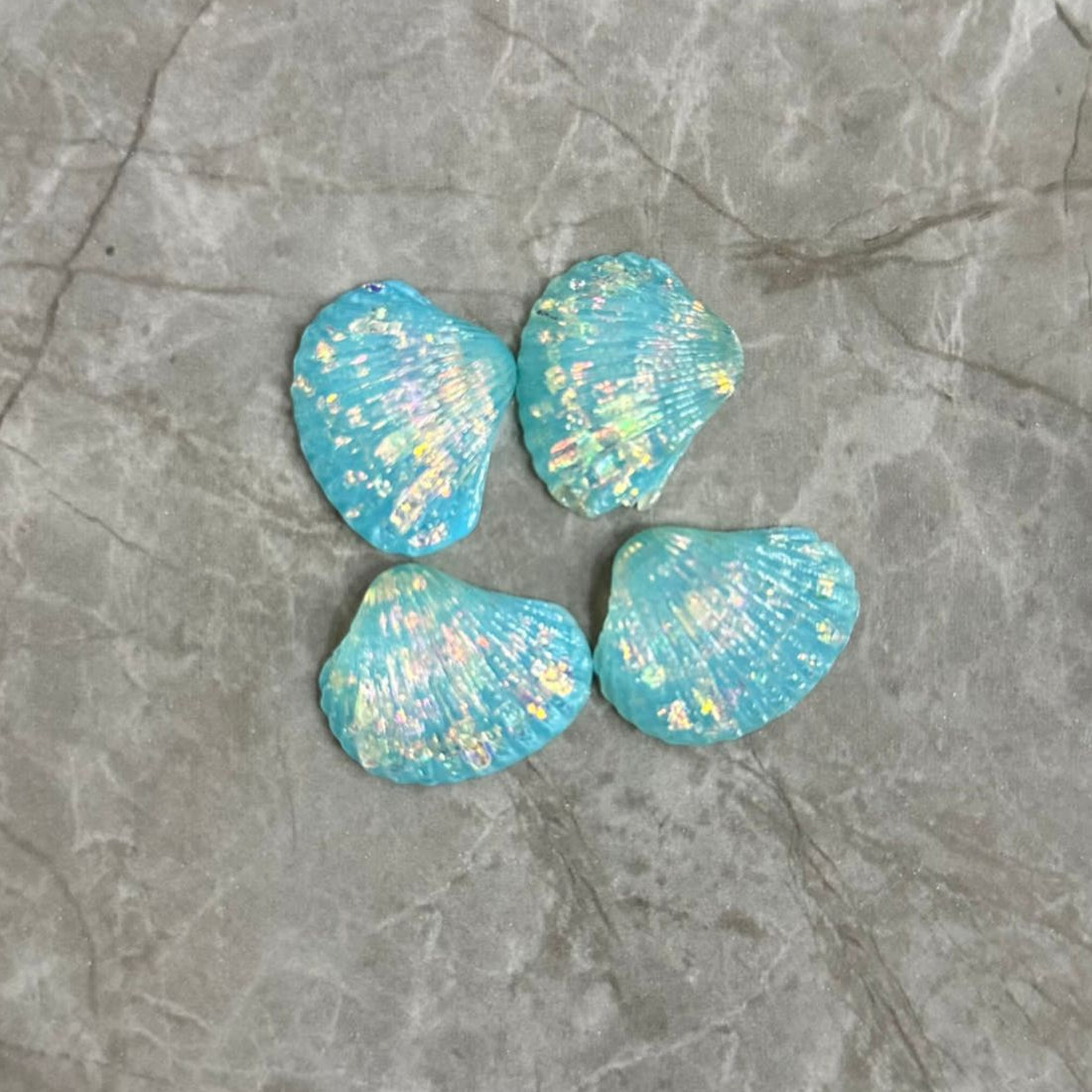 Miniature small shells blue