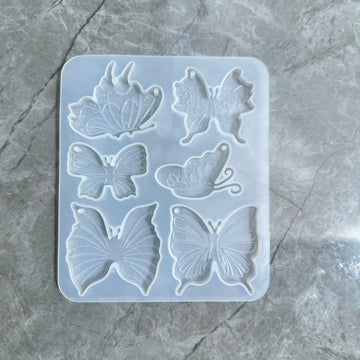 Butterfly keychain mould 001