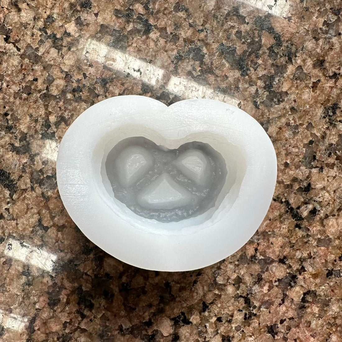 Heart Cookie candle mould