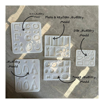 Jewellery and earrings mould combo